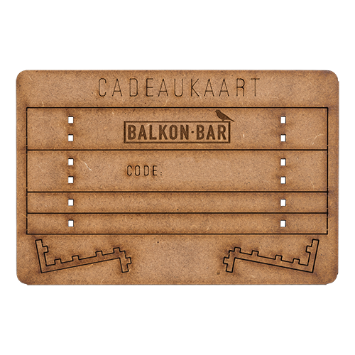 Balkonbar Giftcard
